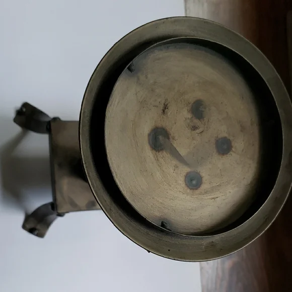 Black Metal Candle/plant Stand 12in - Picture 4 of 10